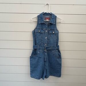 Jou Jou Blue Denim Vest